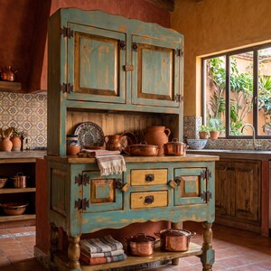 Farmhouse Dining Hutch - Etsy