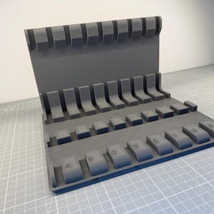 XL Sprue Organiser with Free Custom Base, Modular Storage for Scale Modellers