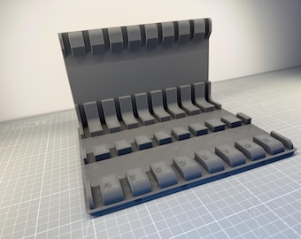 XL Sprue Organiser with Free Custom Base, Modular Storage for Scale Modellers