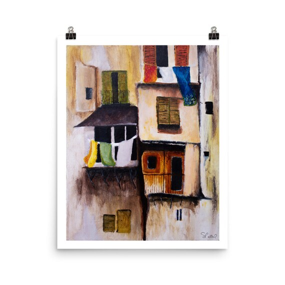 Colorful India Art Print | Streets of India