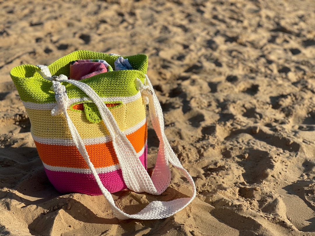 Summer Fun Beach Tote Bag Crochet Pattern ***PDF Only*** - Etsy