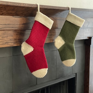 Classic Christmas Stockings EASY CROCHET PATTERN image 7