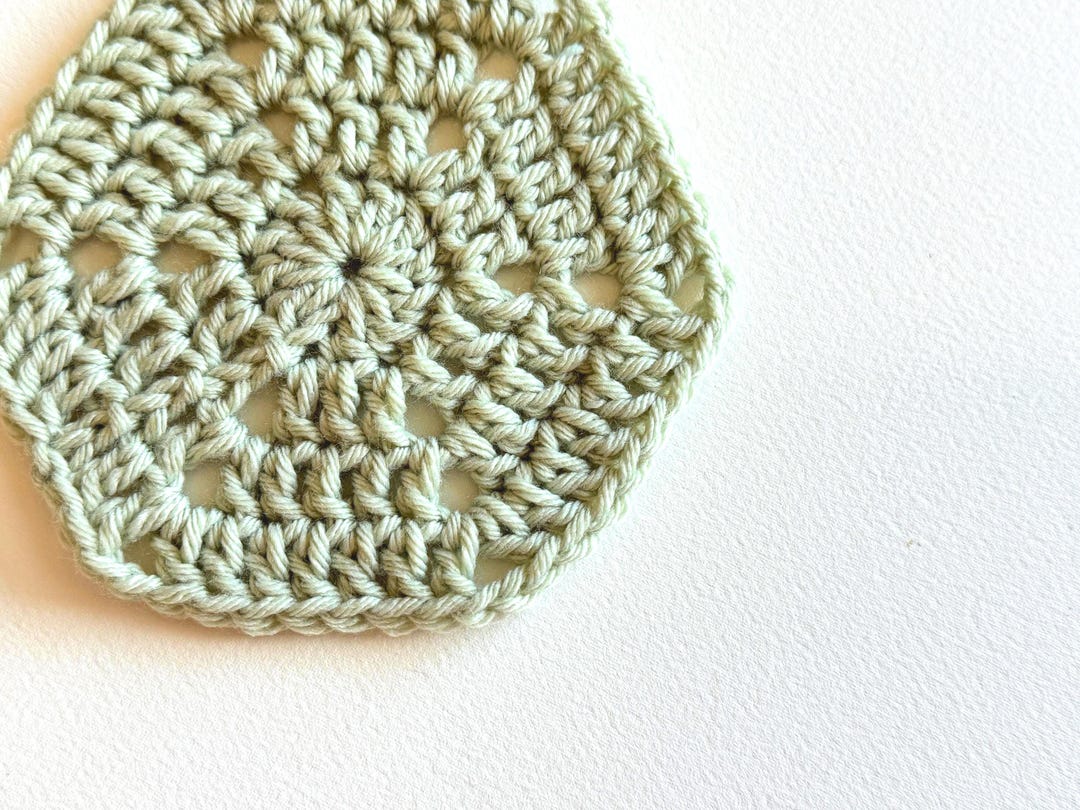 Closed Solid Hexagon Crochet Pattern - Etsy