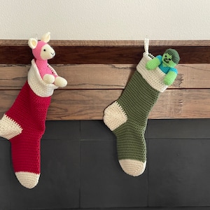 Classic Christmas Stockings EASY CROCHET PATTERN image 8