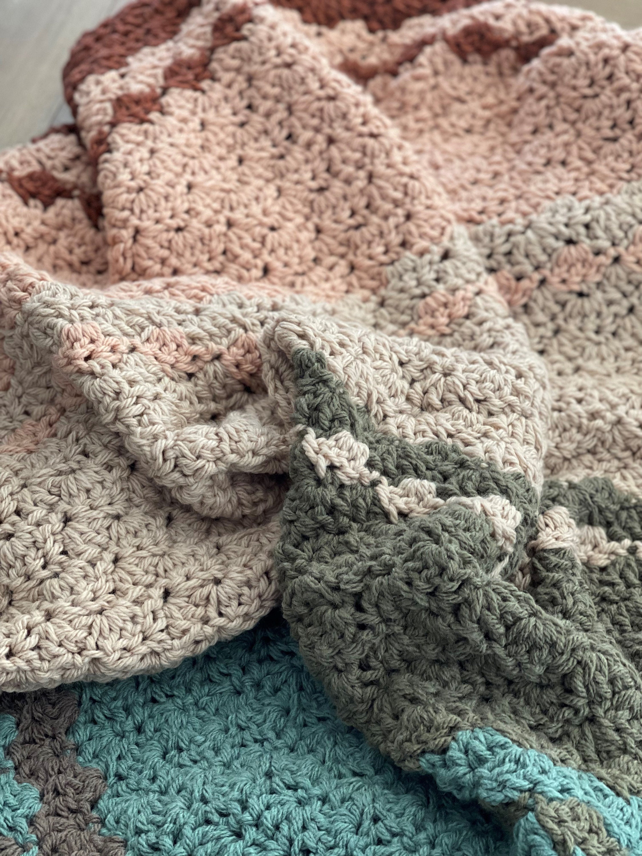 Fall Vibes Crochet Blanket Pattern pattern Only | Etsy