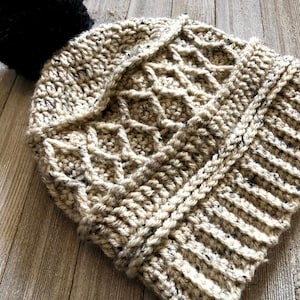 Misty Beanie CROCHET PATTERN - Etsy