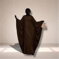 Luxury Shimmer Satin Abaya, Turkish Style Modest Evening Dress, Dubai Eid Outfit product logo