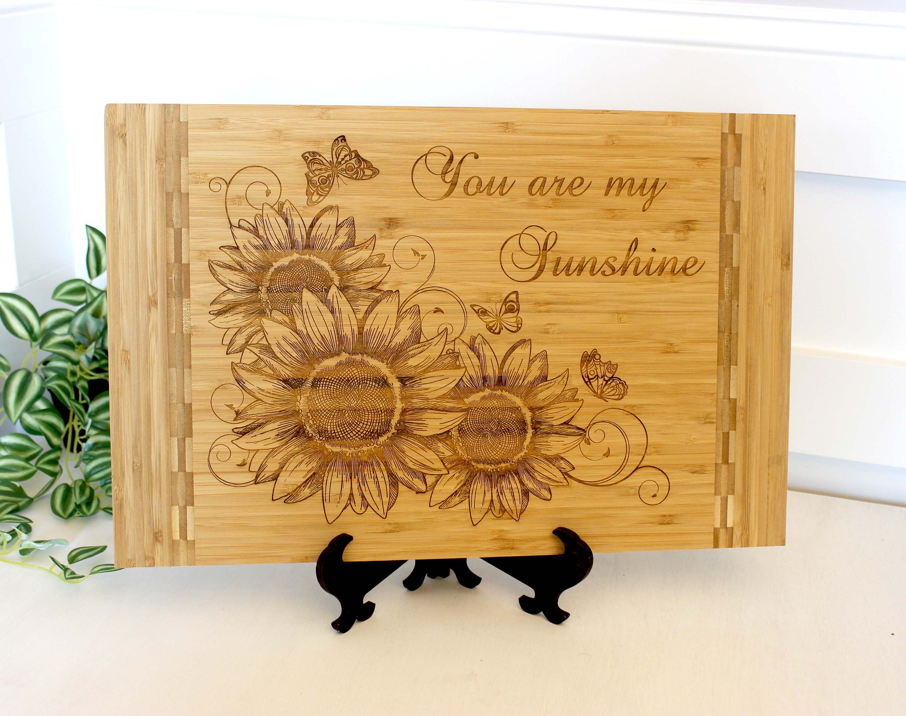 Sunflower Cutting Board – Coastal Hills Creations