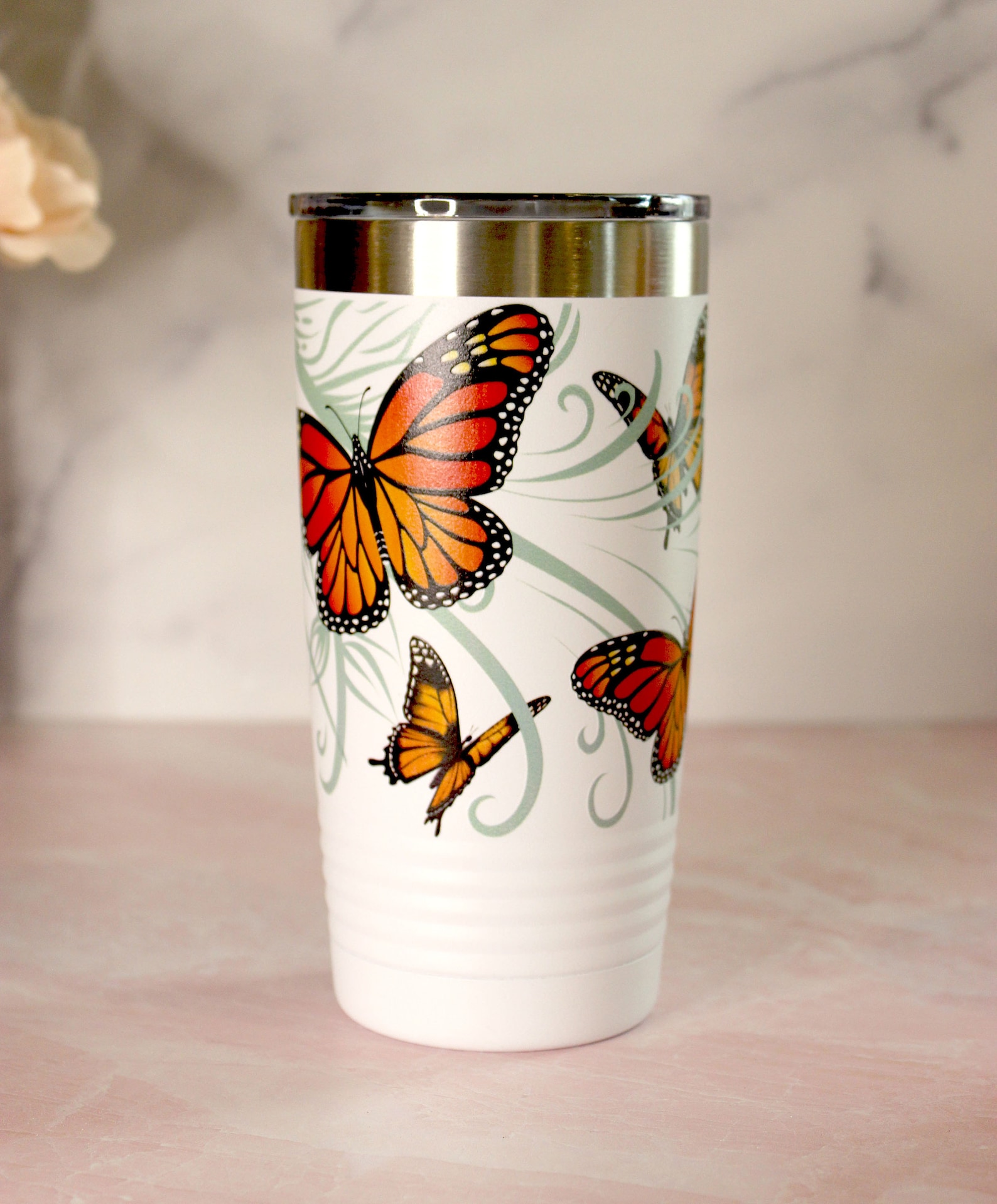 Monarch Butterfly Mug. Artistic Butterfly Coffee Mug. Monarch Etsy