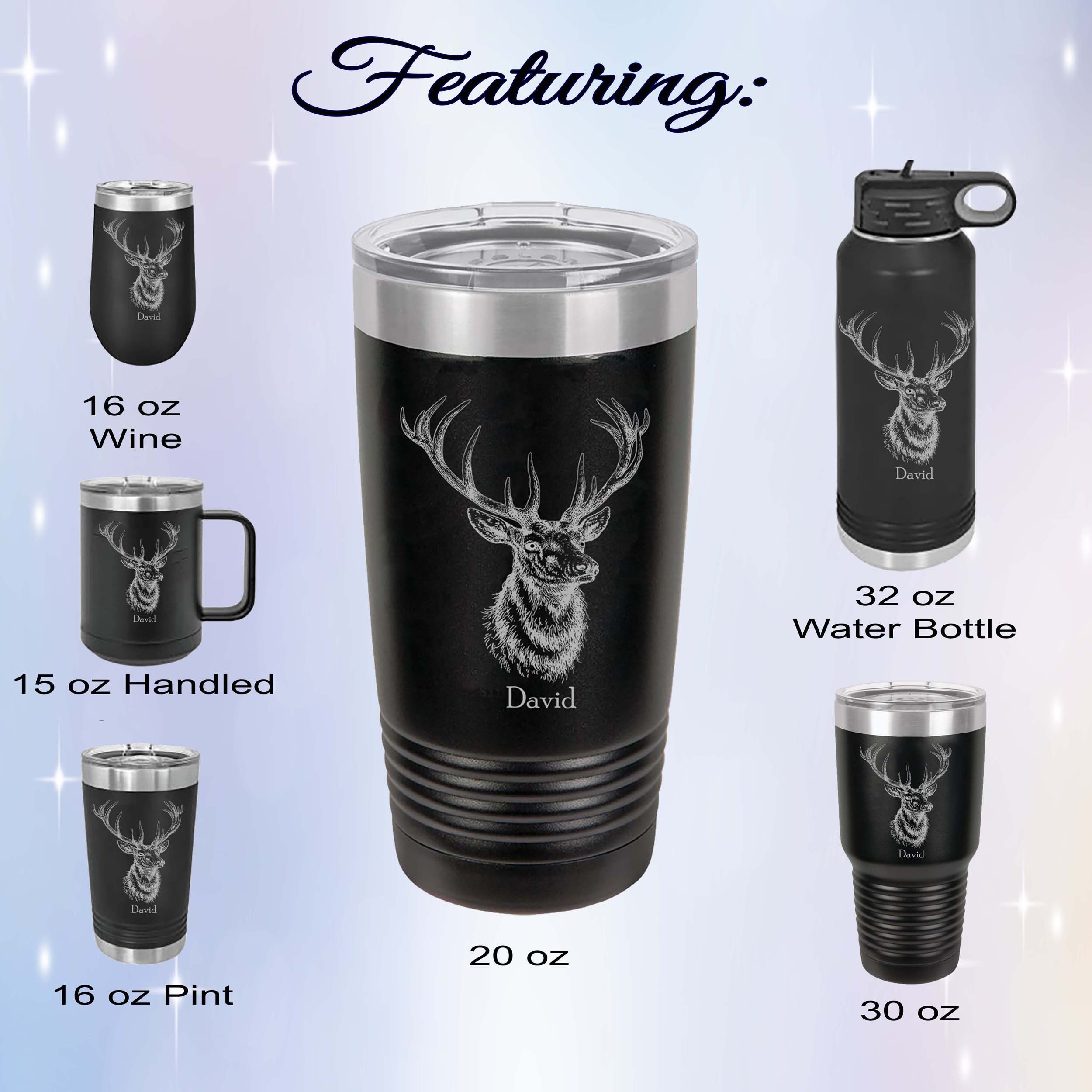 Be Happy – Engraved Travel Tumbler For Her, Personalized Travel Mug, Cute  Tumbler Mug For Her – 3C Etching LTD
