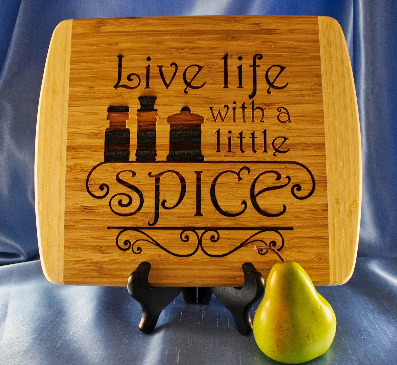 Decorative Cutting Boards Fun Kitchen Gift Engraved Wooden Etsy UK