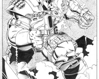 Página de inicio de Cable de Greg Capullo recreada por el artista de Image/Marvel, GW.Fisher.