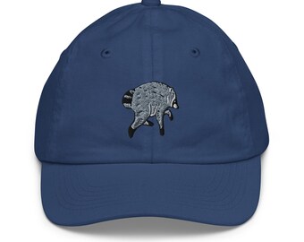 Jimothy Raccoon Kids Hat, Jimothy the Raccoon Embroidered Baseball Cap, Jimothy Hat, Seattle Raccoon, Viral Raccoon Jimothy Youth Size Hat