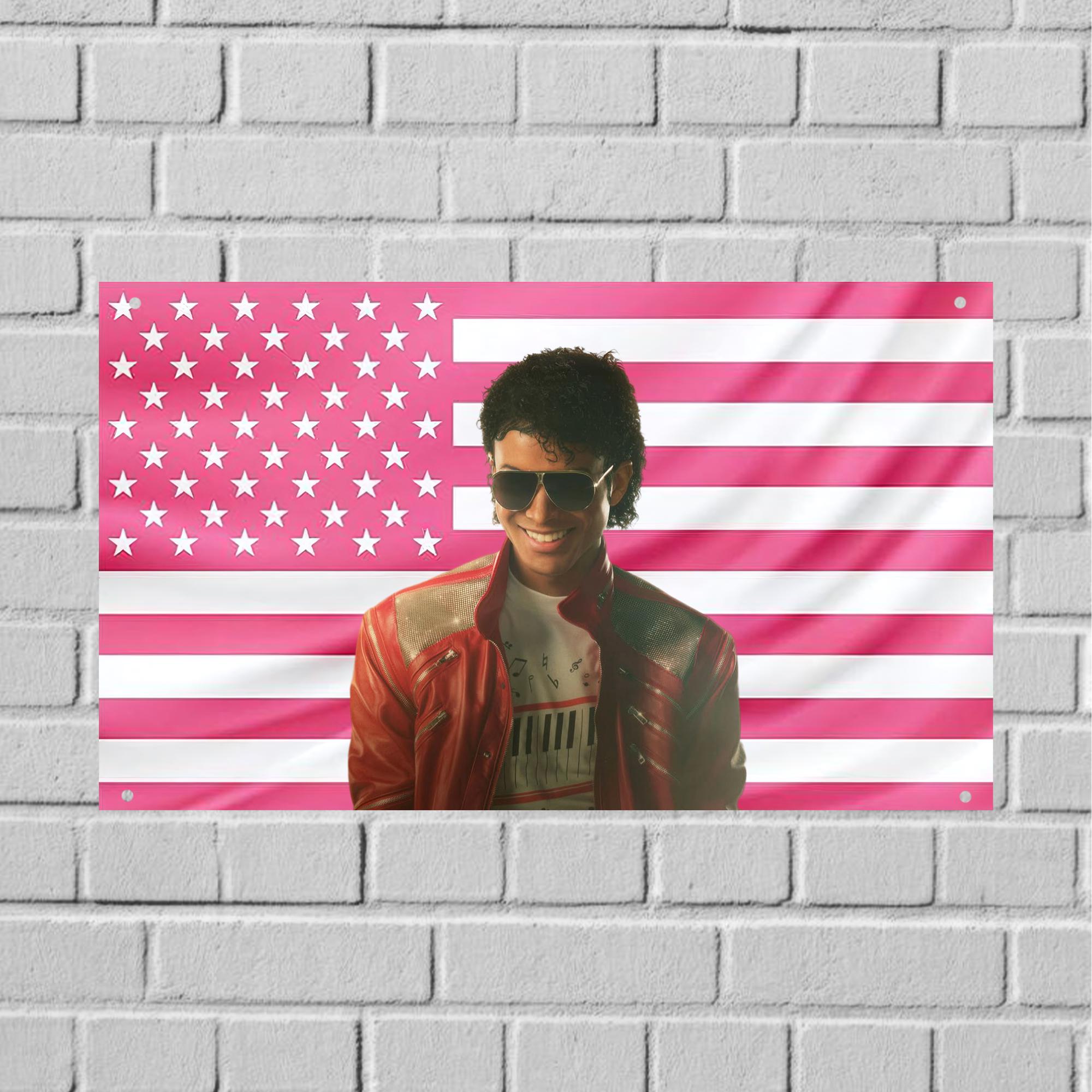 Michael Jackson Flag Poster - Etsy
