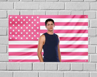 Nathan Scott Amerikaans wandtapijt – One Tree Hill-vlag, kamerdecoratie tv-show