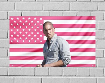 Shane Walsh USA Wanddeko – Walking Dead Flagge