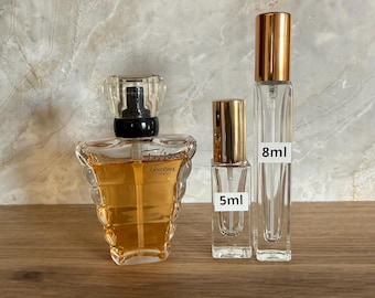 5ml or 8ml Decant: Tresor by Lancome Eau de Parfum / Authentic Hand-Poured Sample / Original Formula, 1997 Batch, Vintage, Rare