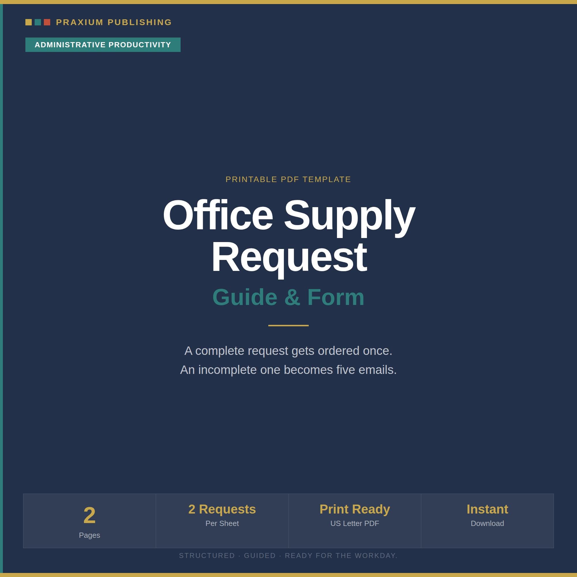 Office Supply Order Form - Etsy