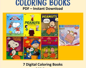7 libros para colorear vintage, de Halloween y más (descarga en PDF)