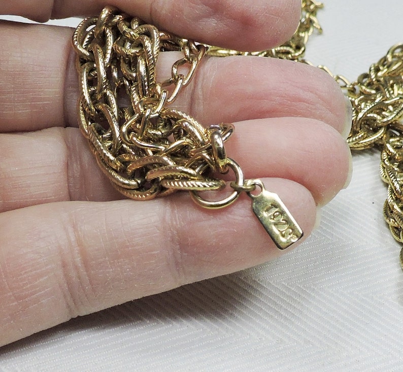 VVintage Locket Necklace 2 Strands