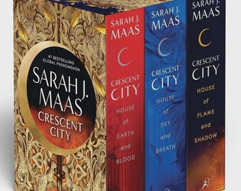 Sarah J. Maas Crescent City Box Set: Fantasy Romance Series (3 Books)