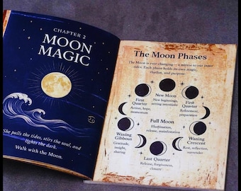 Witchcraft Grimoire Pages Kit Gothic Journal Book