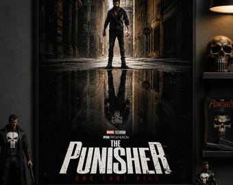 Póster de Punisher: Una última muerte - Vigilante oscuro