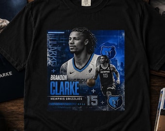 Comfort Colors® Brandon Clarke Memphis Grizzlies Graphic Tee
