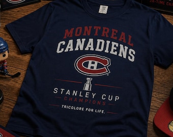 Comfort Colors® Montreal Canadiens Stanley Cup Fan Shirt