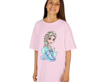Camiseta de Elsa de Frozen de Disney para niñas