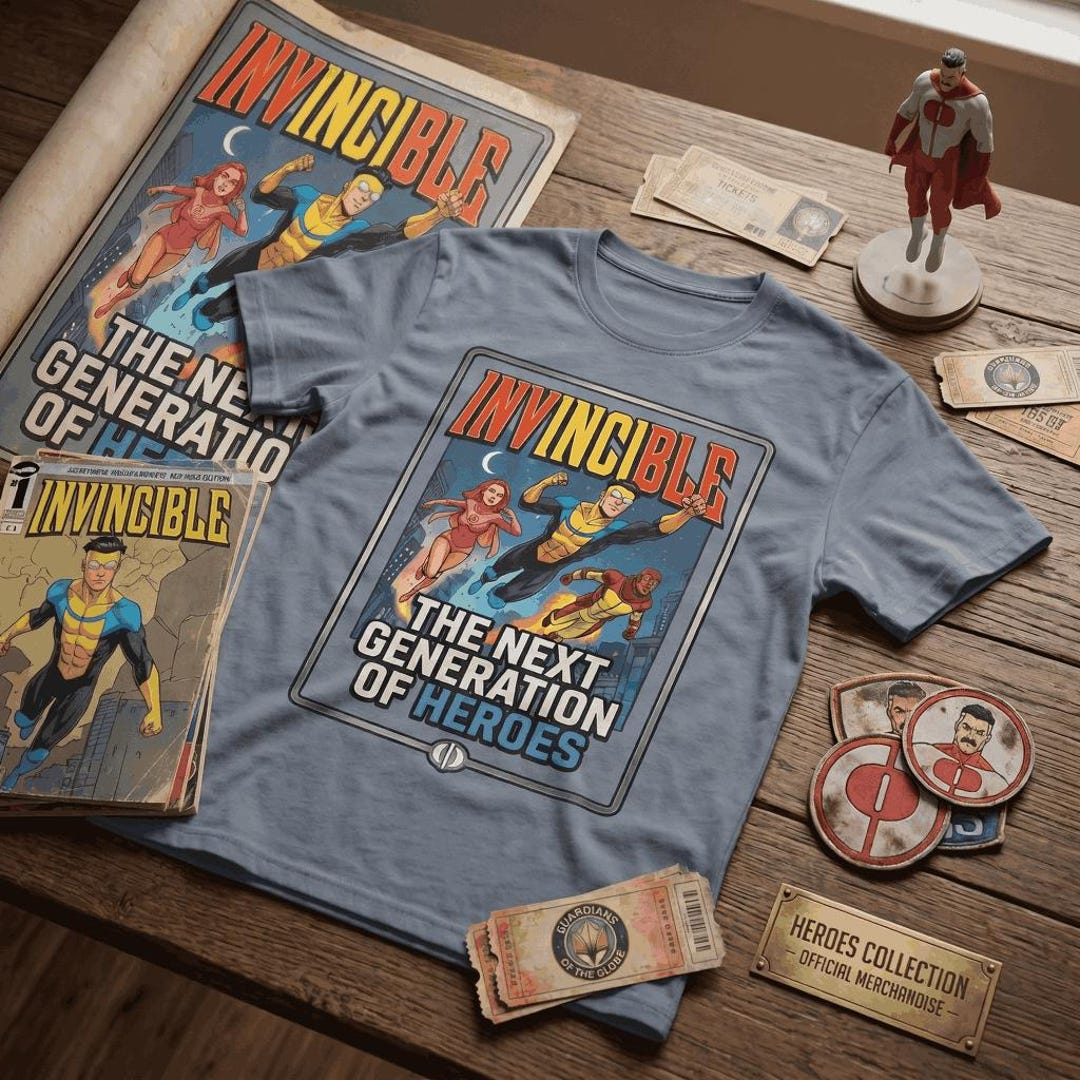Comfort Colors® Invincible Animated Series T-shirt - Etsy