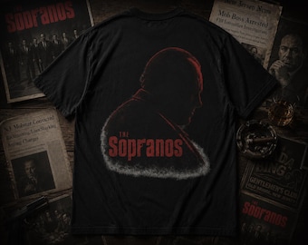 Comfort Colors® Vintage The Sopranos Mafia Silhouette Shirt