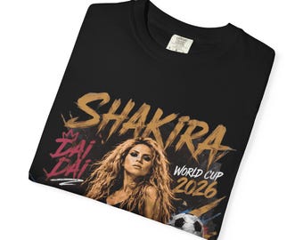 Comfort Colors® Shakira World Cup 2026 Graphic Tee | Shakira Dai