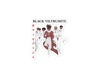 Black viltrumites sticker
