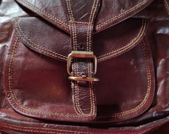 Firu genuine leather bag from Italy. Bought in Italy over a decade ago. Barely used just taking up space
