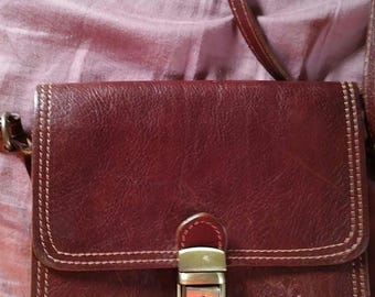 Genuine leather bag from Florence Italy great condition never used
