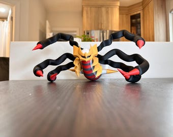 Pokémon-inspirierte Monsterfiguren | Handgefertigte, 3D-gedruckte Sammlerfiguren im Pokémon-Stil | Dekoration für Gamer-Regale | Fantasy-Statuen