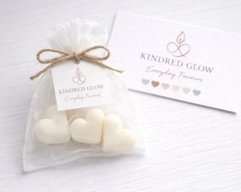 Mini Wax Melt Favour Bags | Baby Shower Favours | Birthday Favours | Handmade Thank You Gifts |