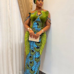 elegant ankara dresses Elegant Africa Ankara Dress
