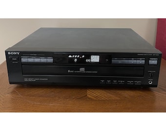 Sony CDP-C225 CD Changer 5 Compact Disc Player Carousel HiFi Stereo Vintage 1992