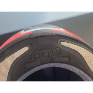 AGV V-Flyer XXL Red Motorcycle Helmet MotoDesign Multifiber ACF2 Undir image 14