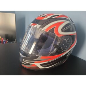 AGV V-Flyer XXL Red Motorcycle Helmet MotoDesign Multifiber ACF2 Undir image 5