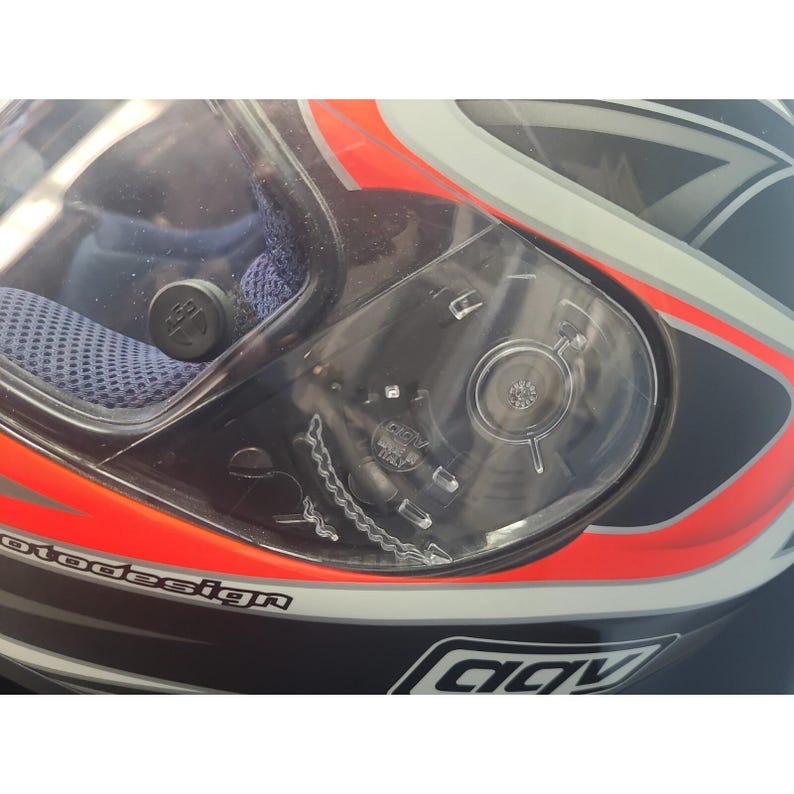 AGV V-Flyer XXL Red Motorcycle Helmet MotoDesign Multifiber ACF2 Undir image 7