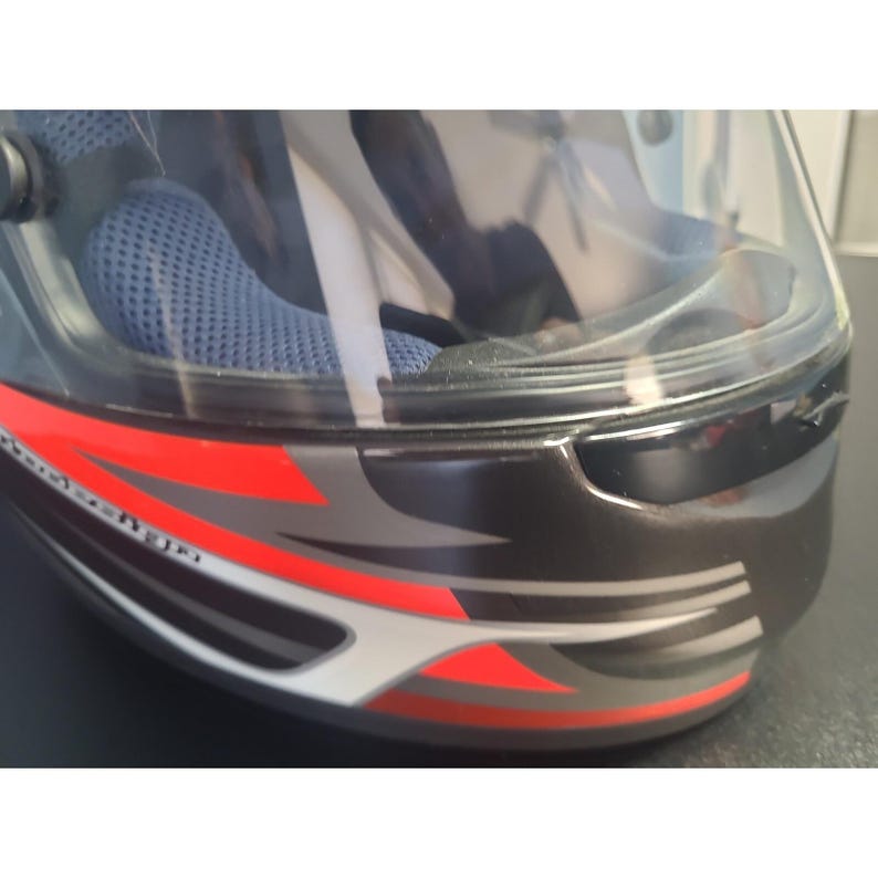 AGV V-Flyer XXL Red Motorcycle Helmet MotoDesign Multifiber ACF2 Undir image 10