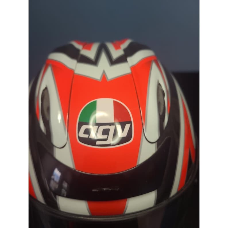 AGV V-Flyer XXL Red Motorcycle Helmet MotoDesign Multifiber ACF2 Undir image 20
