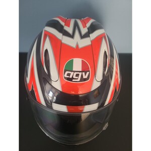 AGV V-Flyer XXL Red Motorcycle Helmet MotoDesign Multifiber ACF2 Undir image 4