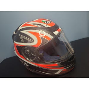 AGV V-Flyer XXL Red Motorcycle Helmet MotoDesign Multifiber ACF2 Undir image 1