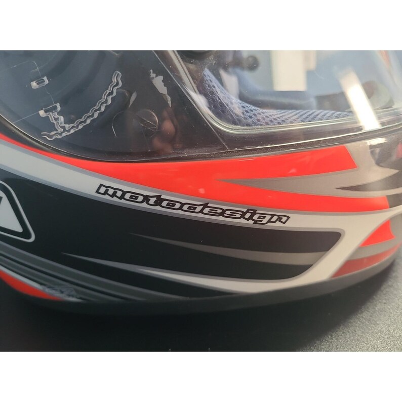 AGV V-Flyer XXL Red Motorcycle Helmet MotoDesign Multifiber ACF2 Undir image 11