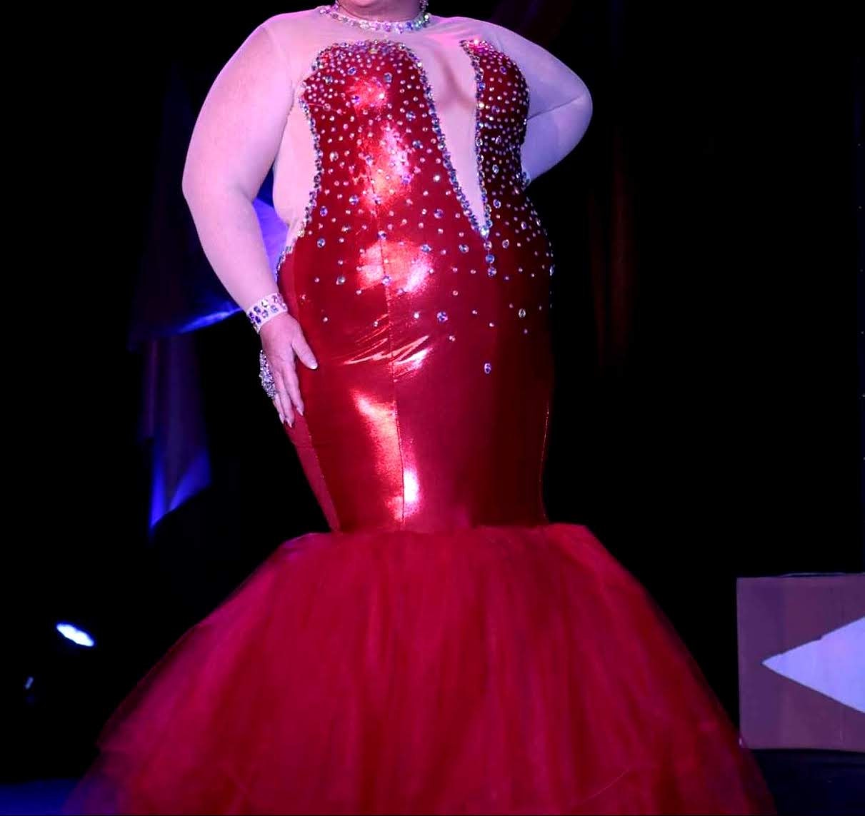 Drag dresses plus size discount