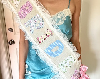 Custom Bridal/ Birthday Sash